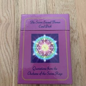The Seven Sacred Flames Card Deck